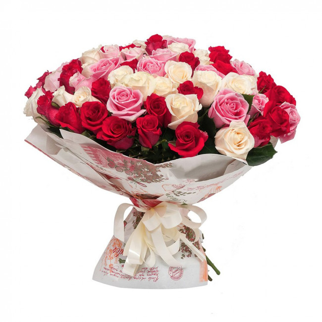 Букет цветов "Многогранная красота"