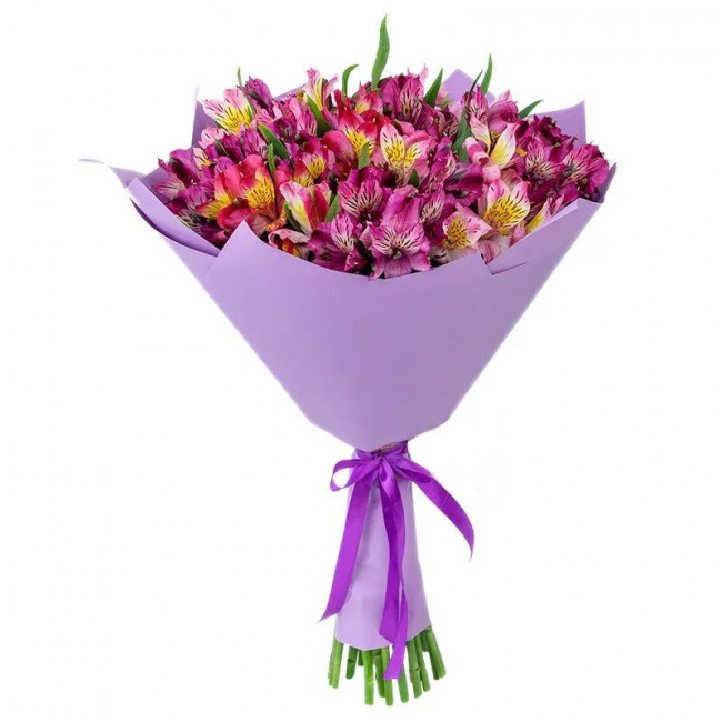 Букет цветов "Яркий настрой"